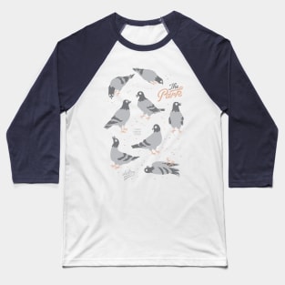 pigeon in the park Baseball T-Shirt